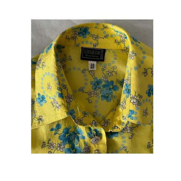 Versus Gianni Versace Ittierre Silk Blouse - Picture 3 of 7